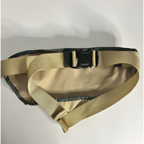 The North Face Bozer Hip Fanny Pack Bag Beige 2 Pockets One Size - Picture 3 of 5